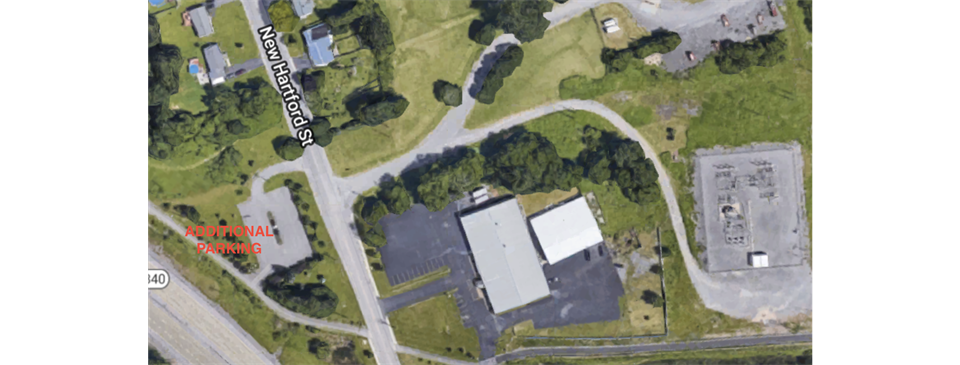 ADDITIONAL PARKING AT CAMPION RD FIELDS - 111 NEW HARTFORD STREET