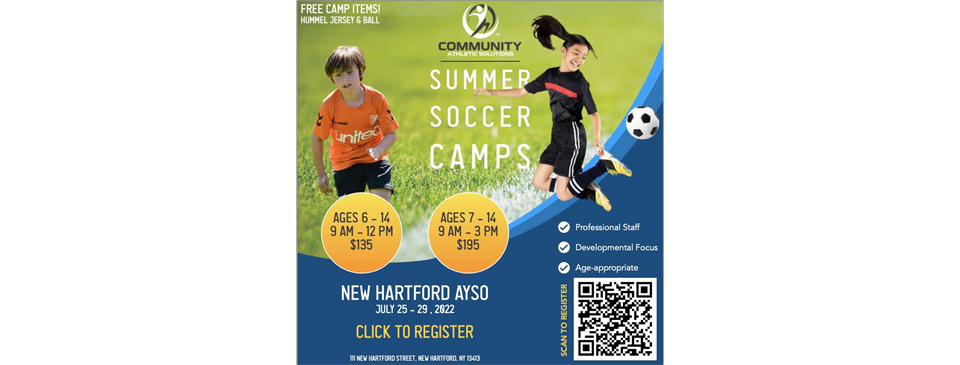 New Hartford Camp This Summer