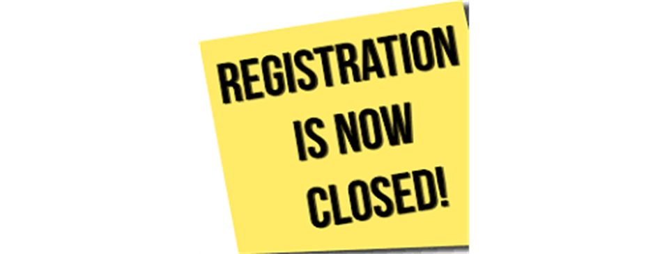 Registration is closed