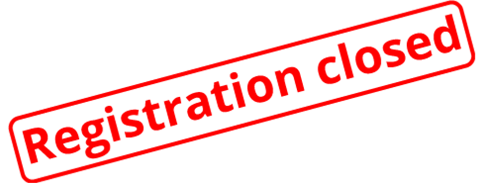 Registration is closed